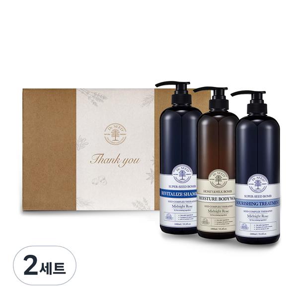 

Доктор. Sid Natural Therapy 3 Set Mid Night Rose 1л, 2 набора, набор популярной корейской косметики