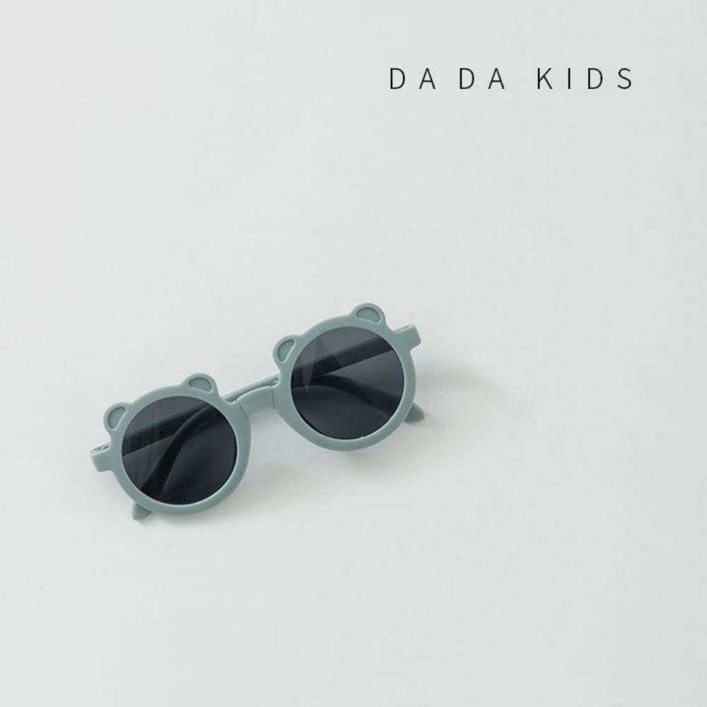Plastic Children's Glasses Solid Color Eyewear Accessories Foldable Glasses  Children's Party