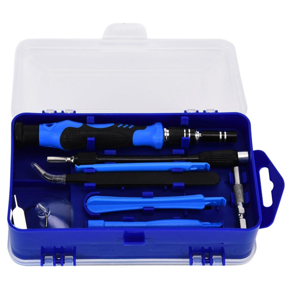115 in 1 Schraubendreher-Set Magnetische Präzision Multifunktionale Bits Elektronik-Reparaturwerkzeugsatz Blau