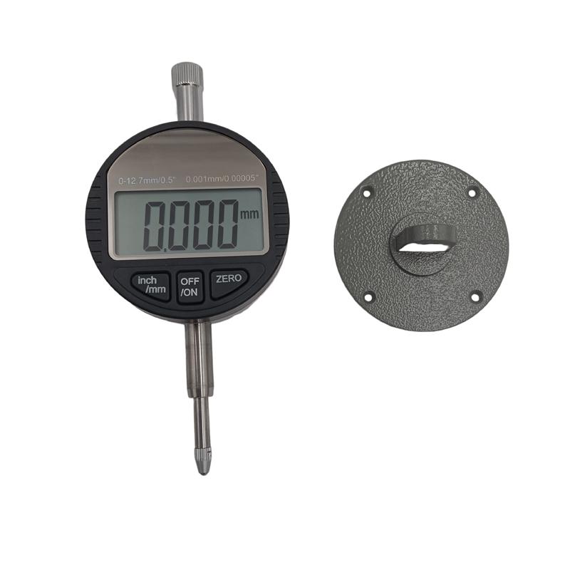 Hwaut Oilproof Waterproof 0-12.7mm 0.001mm Electronic Digital Dial Indicator Pressure Gauge for Compatible 1 Year Warranty