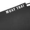 Adidas Muay Thai Series Logo Side Three Stripes Comfortable Tapered Sports Knit Long Pants Unisex bottoms TR30P1R2MT-BW