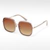Oversized Nylon Nonpolarized Womens Fashion Sunglasses Uv Sun Protection