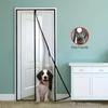 100x210CM Magnetic Door Curtain Net Door Anti Mosquito Insect Fly Bug Curtains Automatic Closing Door