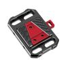 Mini V Mount Batterie Platte V Lock Batterie Adapter Platte Aluminium Legierung mit 1/4 Zoll 3/8 Zoll M4