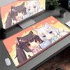 Anime Nekopara Cute Girl Carpet Large Computer Desktop Protect Cushion XXL Gaming Lock Edge Thicken Mouse Pad Speed Keyboard Mat