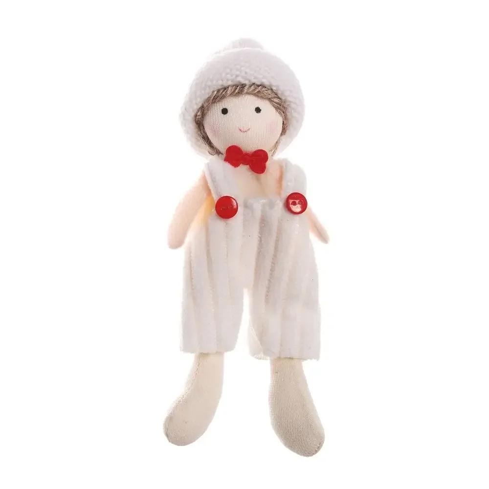 Christmas Angel Girl Dolls Ornaments Xmas Tree Pendant Hanging Decoration For Home New Year Decor Supplies 2024 Kids Gifts
