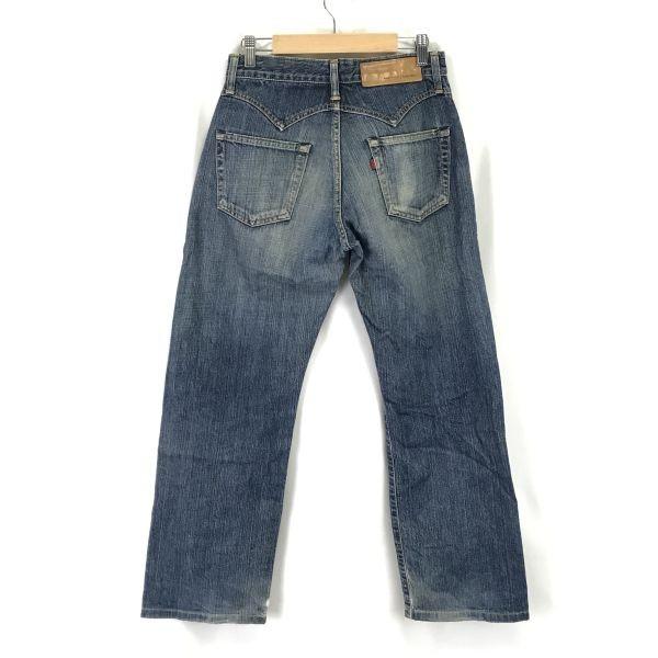 EDWIN 503S Bold Wash Džínové džíny Námořnická modrá Velikost 28×33 Vnitřní šev 74cm Vyrobeno v Japonsku(POUŽITÝ)