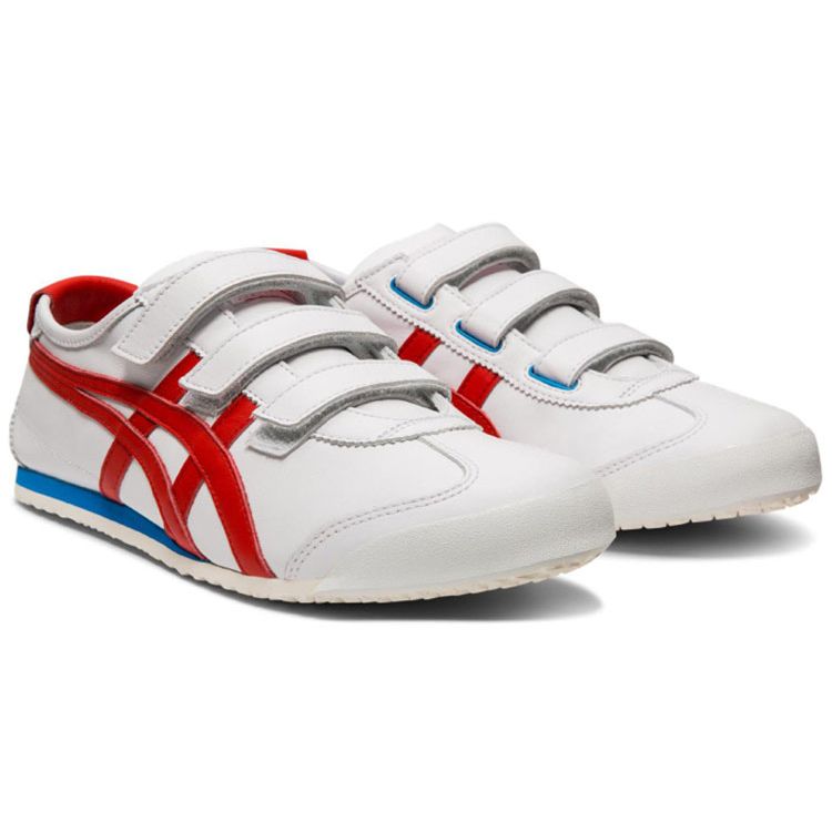 Onitsuka Tiger Mexico 66 Baja Classic Red Unisex Sneakers White 1183A599-100