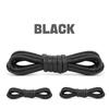 1Pair Cotton Waxed Shoelaces Round Rope Shoe laces Boots Laces for Shoes Waterproof Leather Shoelace 60/80/100/120/140/180cm