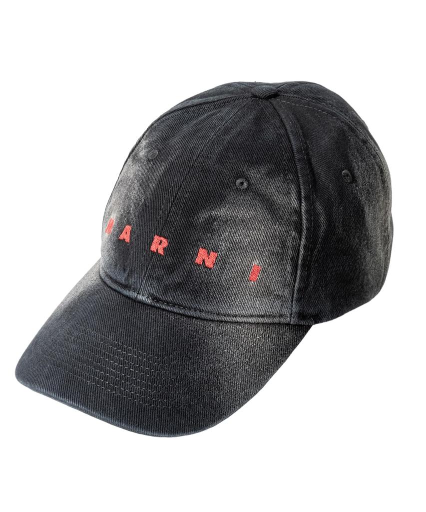 Marni Cap CLZC0108S0USCV87 BLACK [Used]