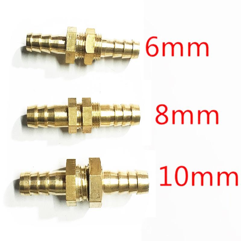 JoyTube Raccordi A Paratia Per Tubo 1/4 Pollice - Passanti In Plastica Per Acquario E Aria (2 Pezzi) - 2