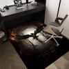 1PC Bird Wings Carpet Ultra Soft, Thick & Absorbent, Non Slip Machine Washable Mat for Entryway
