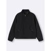 Gu By Uniqlo Cozy Melton Stand Zip Up Jacket