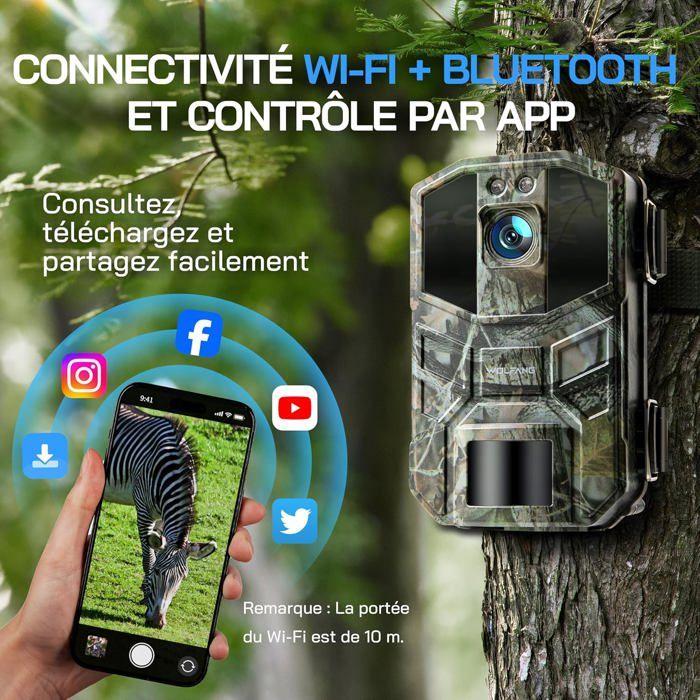 Caméra de Chasse - UNDERSCORE - WOLFANG - 4K - 64MP - Vision Nocturne IP66
