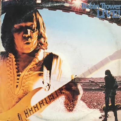 LP Record ROBIN TROWER - Robin Trower Live! CHR1089 CHRY SALIS 1976 Japan Rock Used