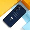 God Jesus Bible V-Verse Phone Case For Samsung Galaxy A 73,72,51,53,52,71,22,5G,Note,J7,8,9 Soft Precise Hole Black Cover