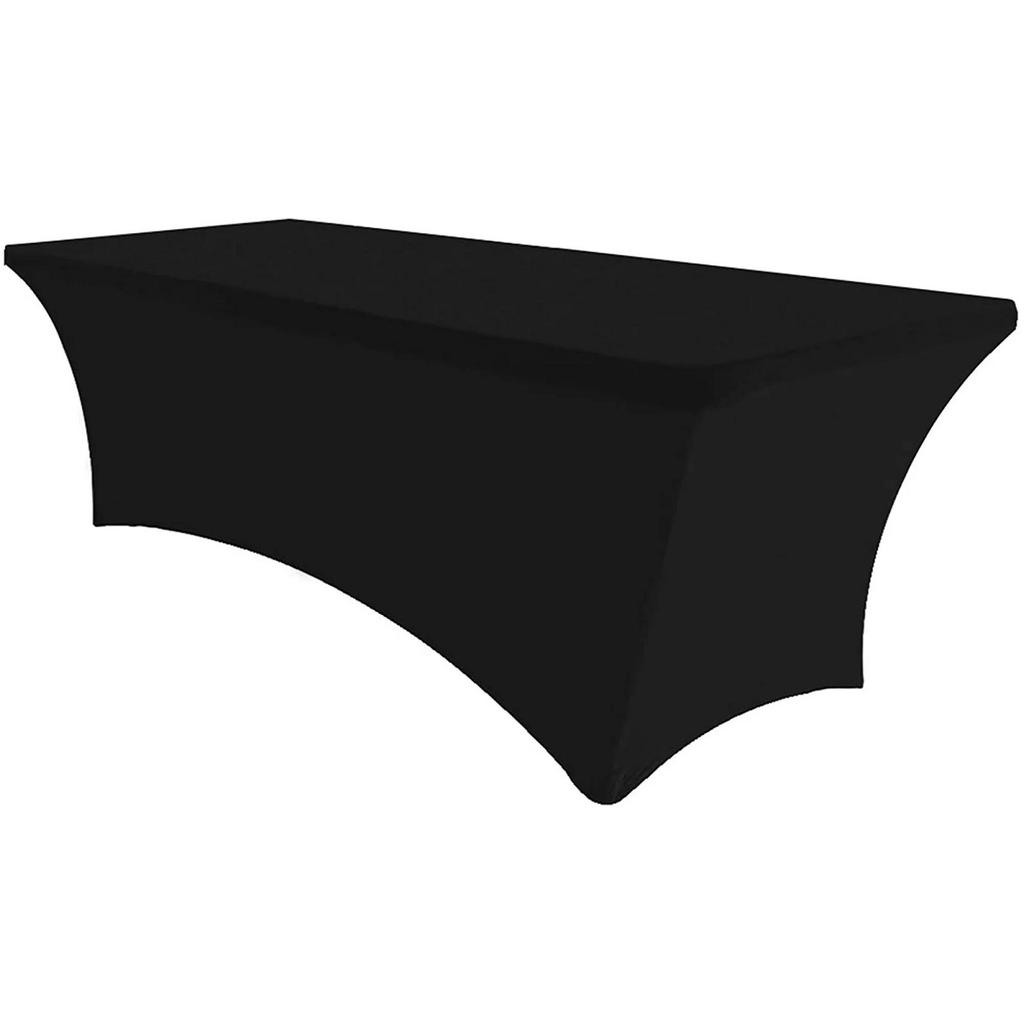 Solid Color Elastic Table Cover Tablecloth Table Runner Merry Tablecloth Holiday Table Decorations