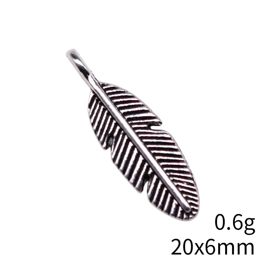 NewArrivals Charms Jewerly Making Feathers Leaf Charms Pendant Ornaments For Home Car Pendant