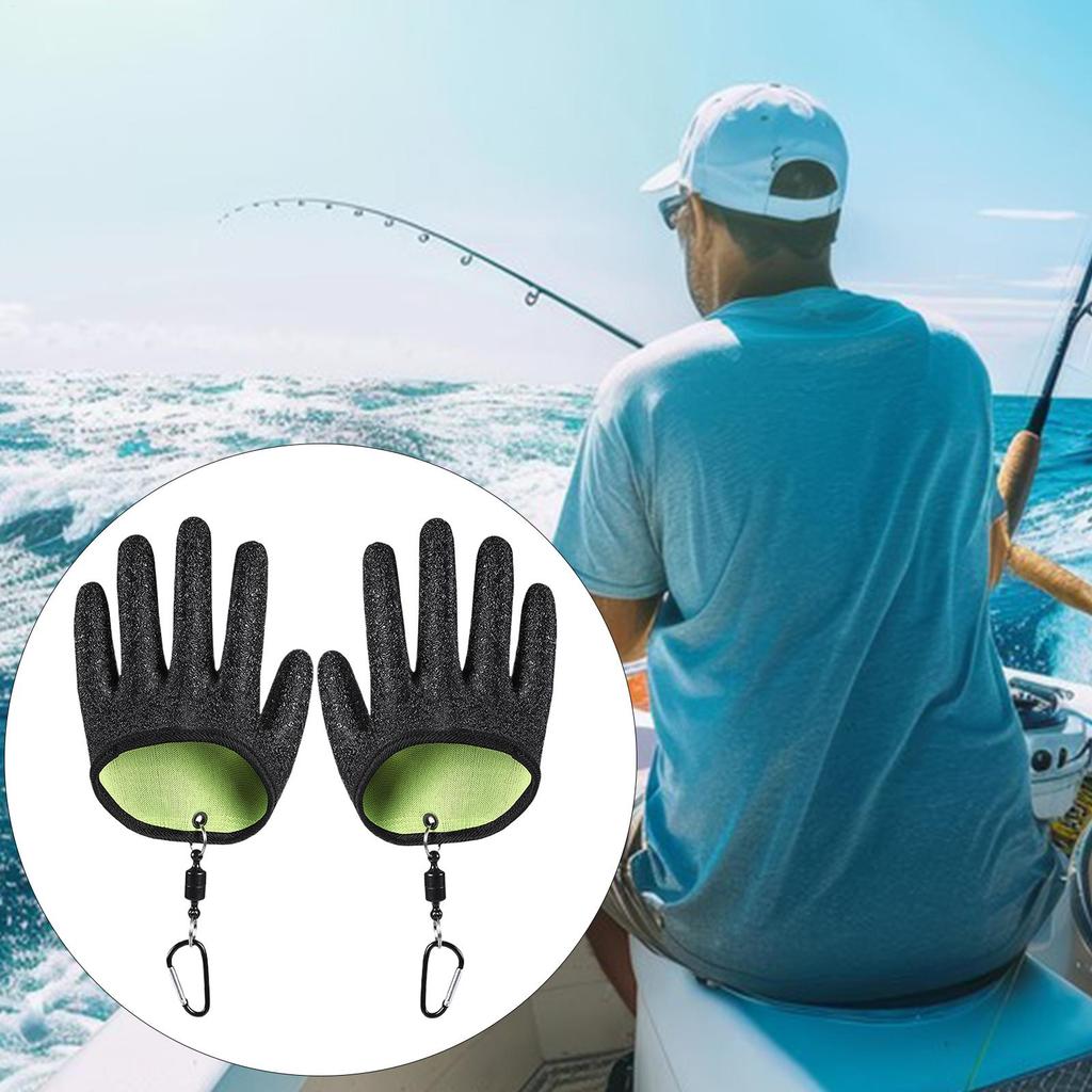 Fishing Gloves Fishing Glove For Handling With Magnet Release Waterproof Fisherman Tools For Boyfriend Women Husband Father Men