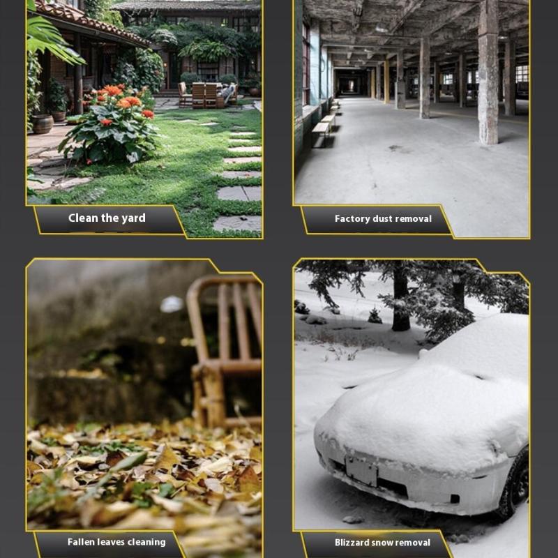 1Pcs Portable Outdoor Car Wash Air Gun Turbo Jet Fan Electric Powerful Blowers Car Violent Dryer For  No Battery