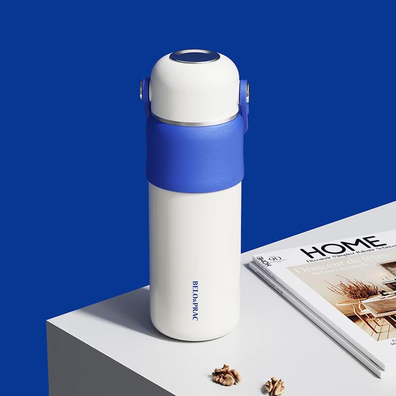 BELOPRAC Vacuum Insulated Stainless Steel Travel Mug