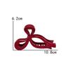 Soft Silicone Shark Hair Clips For Women Protective Elastic Hair Clip Back Head Durable Flexible Unsnappable Claw Clip