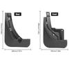 4Pcs For Great Wall Haval F7 Splash Guards mudguards Fenders Mudflaps Mud Flaps Mud Guards Front Rear Car Accessories 2024 2025