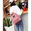 Women School Soulder Bag Tassel Corduroy Backpack Preppy Style Knapsack