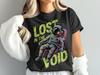 Lost In the Void T-Shirt, Spaceman, Space, Astronaut, Outer Space, Sci-Fi Shirt, Galaxy, Universe, Cool Design, Graphic Tee