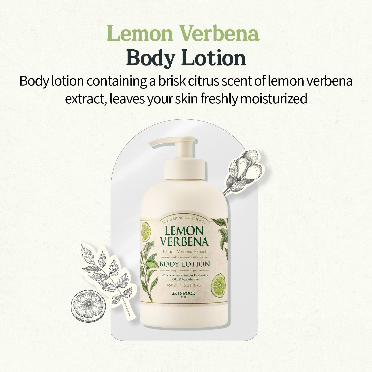 SKINFOOD Lemon Verbena Body Lotion 450ml