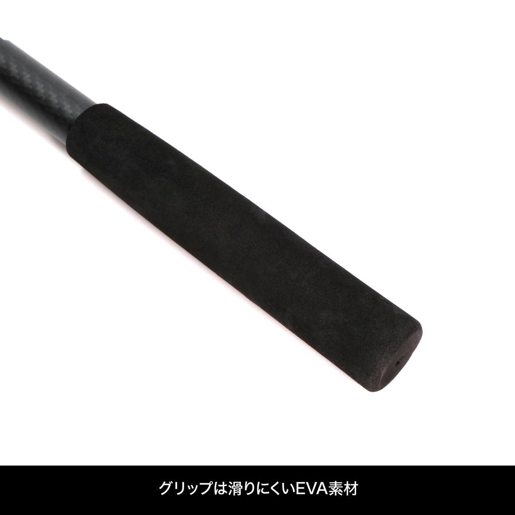 [DRESS] Full Carbon Landing Net, Landing Net, Stretchable, Foldable, Floating, Compact, Portable, Shaft, Ball Handle, Rubber Net