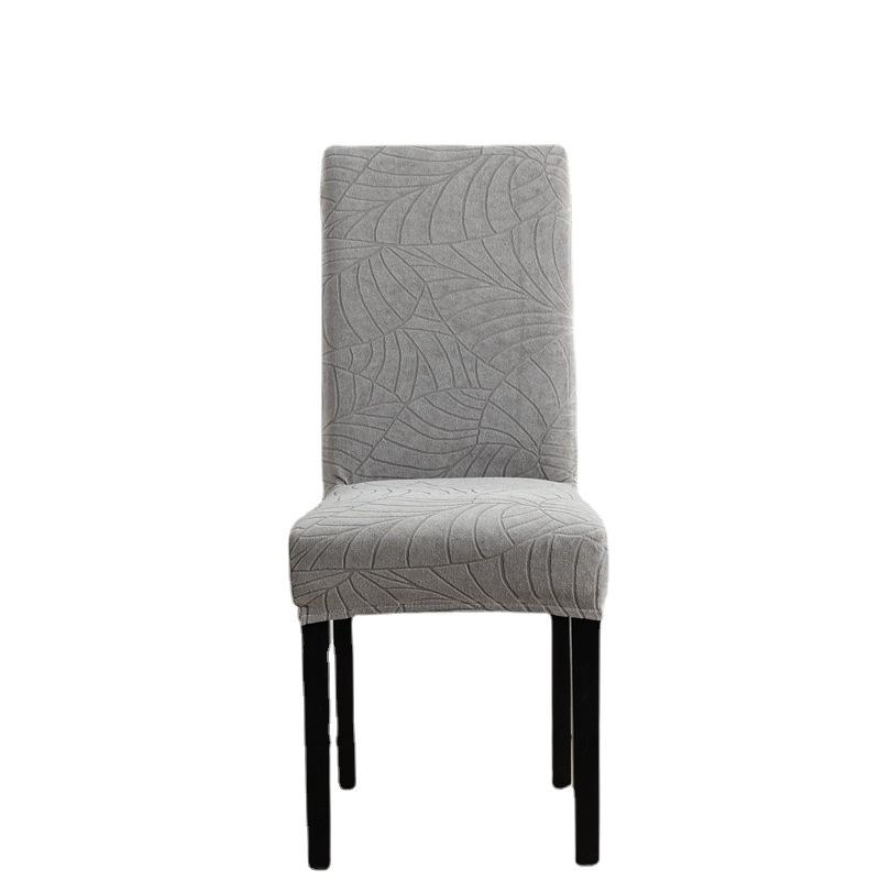 Waterproof Jacquard Big Leaf Hotel Home One-Piece Half-Pack Stool Cover Elastic Office Computer Chair Cover