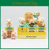 Pvc Butter Bear Playful Figurine Sets With Dessert Theme For Fans Enthusiasts