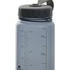 Captain Stag Water Bottle, Sports Bottle, Water Bottle, 1000ml, Direct Drinking, Rice Gradient, 6 Cups, BPA-Free, Clear Black, UY-7093