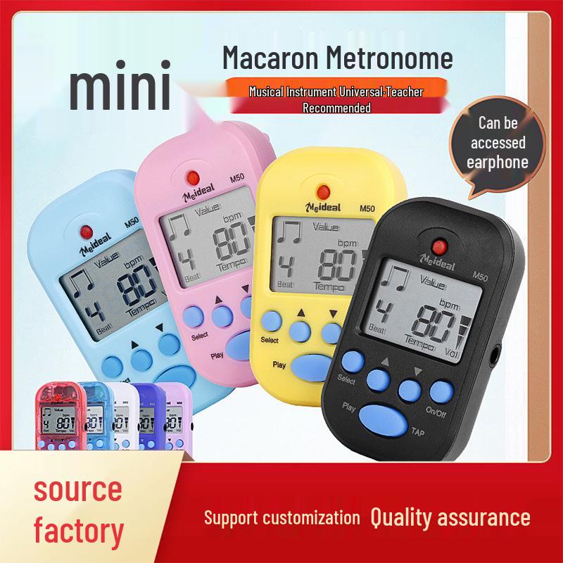 Meiyousi M50 Mini elektronický metronom pro klavír, kytaru, housle a guzheng