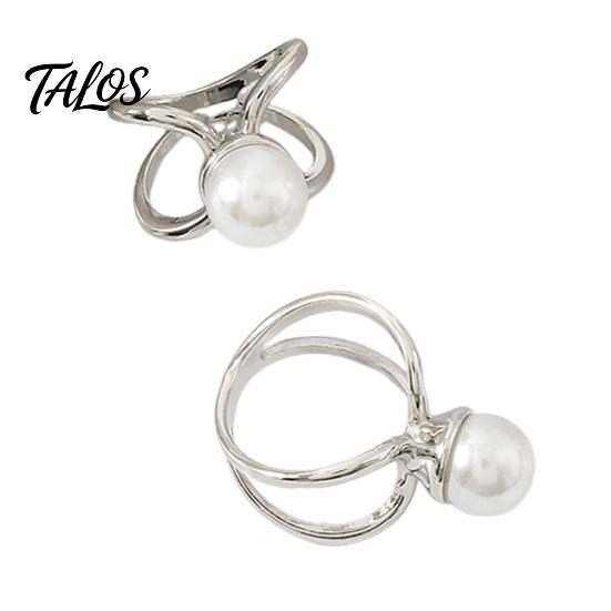 Autumn Winter Scarf Clip 2 Pcs Ring Clip, Faux Pearl Belt Buckles, Metal Clothes Shawl Holder Slides Button, Shirt Ties Clips for Women, Dress