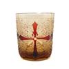 Jinzhi Japanisch Edo-Schnitt handgefertigtes Kristallglas künstlich geschnitztes Kreuz traditionell klassisch Whisky