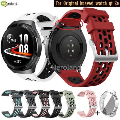 Huawei Watch GT 2e İçin Yumuşak Silikon Saat Kayışı Bileklik Huawei Watch gt 2e Bileklik Akıllı Bileklik Koruyucu Kılıf