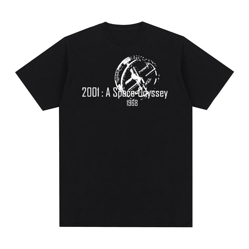 2001 Odyssee im Weltraum Vintage T-Shirt SiFi Film Stanley Kubrick Kleidung Baumwolle Herren T-Shirt Neues Tee T-Shirt Damen Oberteile