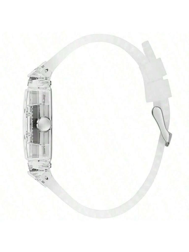 Men's Quartz Watch, Multi-Color Dial, Technology Small Square Watch, Hollow Design, Showing Man Gift, Commemorative Day GW0499G8