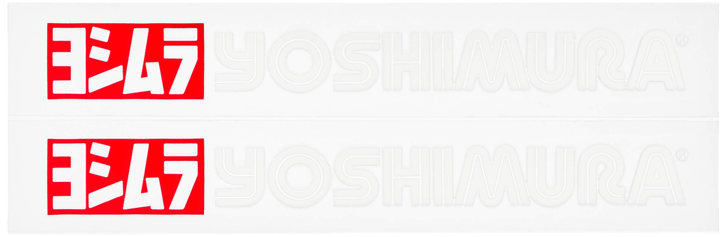 

Набор наклеек YOSHIMURA Factory, маленькие, красные/белые (2pcs) 904-090-1000