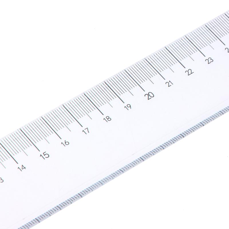 Multi-Function Paperweight Ruler - 50Cm Thick Acrylic Cutting Grid For Graphic Design, Calligraphy & Craft