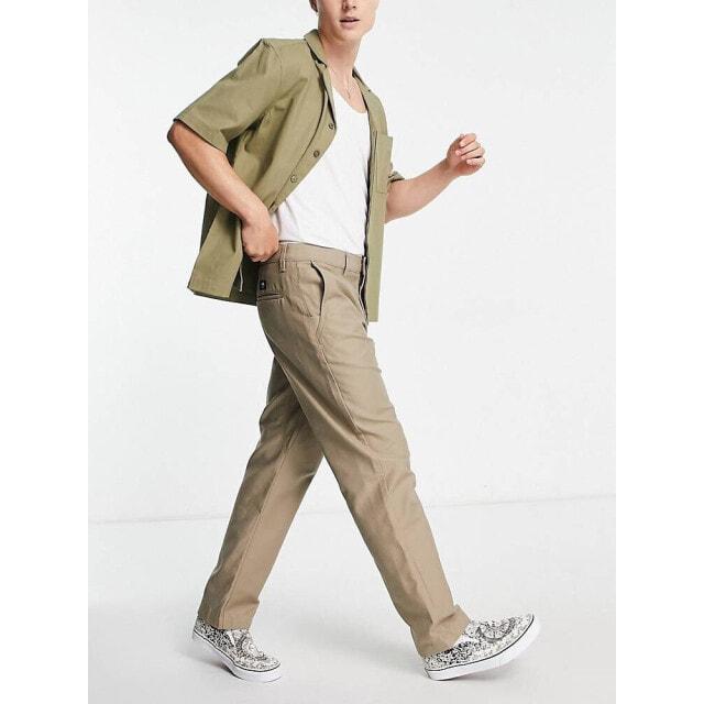 

Зауженные брюки чинос песочного цвета Vans Authentic