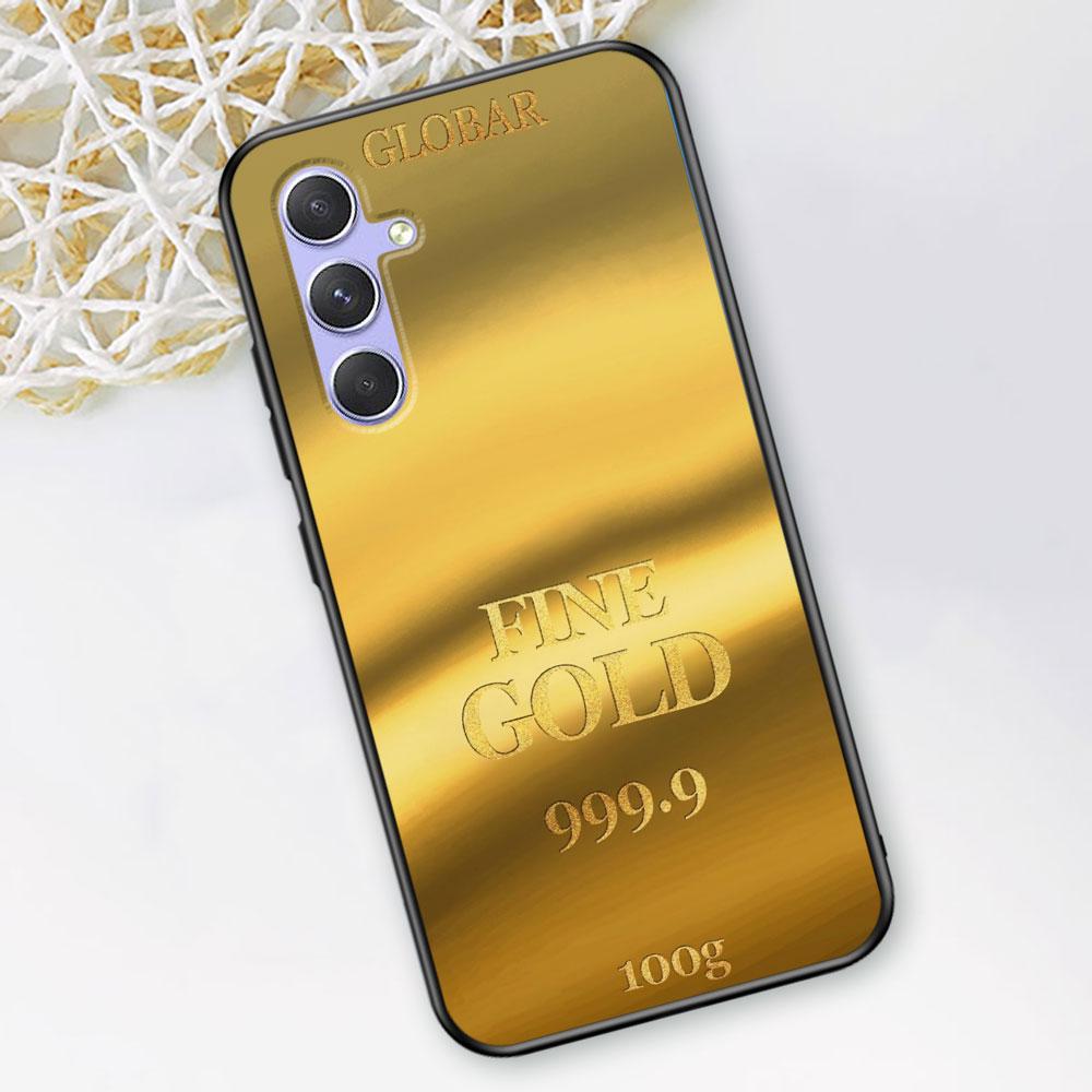 Fine Gold Pattern Printing Case for Samsung Galaxy A51 A53 A54 A31 A52 A12 A13 A21s A22 A32 A11 A22 A33 A41 A52s TPU Phone Cover