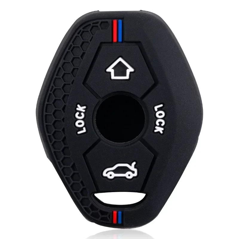 Silikon Auto Schlüsselabdeckung Hülle für Bmw X5 E53 X3 F83 E46 E39 E38 E60 E63 E61 E64 Serie 3 5 7 330I Z3 Z4 E85 E86 M5 325I