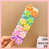 10pcs/Set New Rubber Band for Children Cartoon Hair Band New High Elasticity Sweet Cute Baby Hair Rope Girls Hair Accessories
