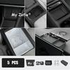 Car Center Console Cup Holder Pad Anti-Slip Shockproof Rubber Mat Interior Water Cup Slot Accessories For Zeekr X 2026 2027