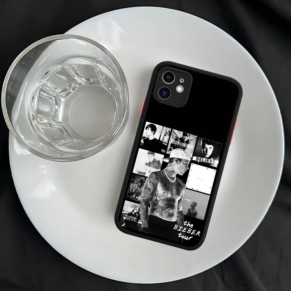 Singer J-Justin B-Bieber Phone Case For IPhone 16 Pro Max Case 11 12 13 14 15 Pro Plus X XS MAX Case Matte Cover