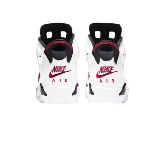 Nike Air 6 Retro Carmine Red White Black Bordeaux Men's CT8529-106