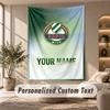Tapestry Custom Name Text, Wall Hanging Tapestry Home Room DecorRapid Wien FC